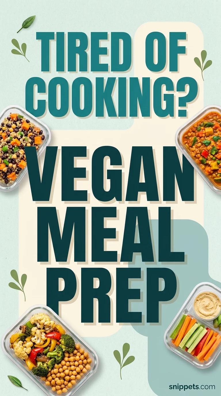Easy Vegan Meal Prep for Busy Weeks